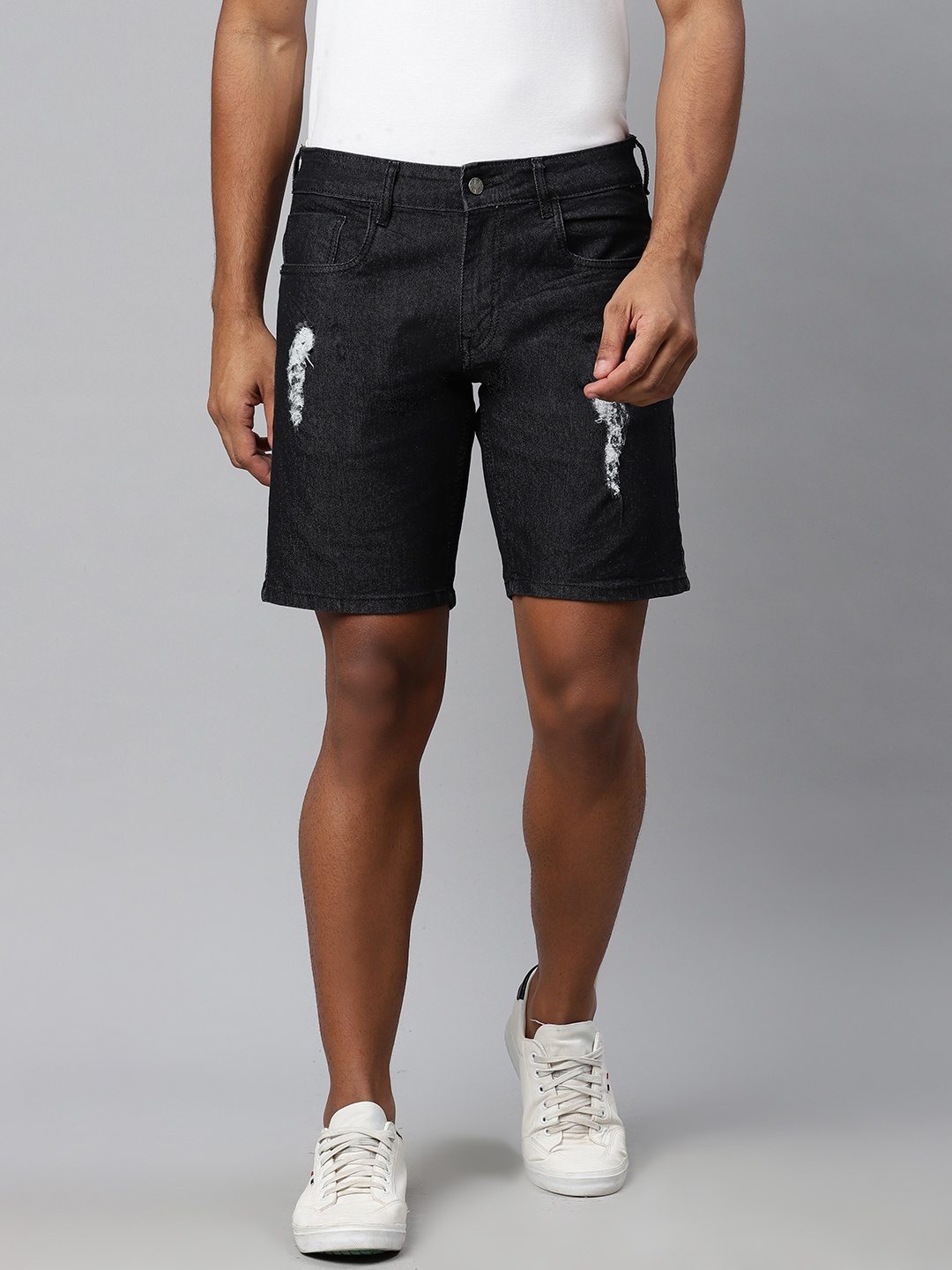 

Kook N Keech Men Black Solid Regular Fit Regular Shorts