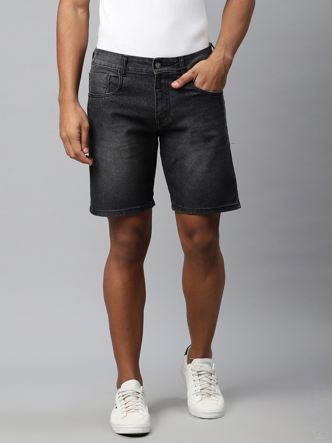

Kook N Keech Men Black Solid Regular Fit Regular Shorts