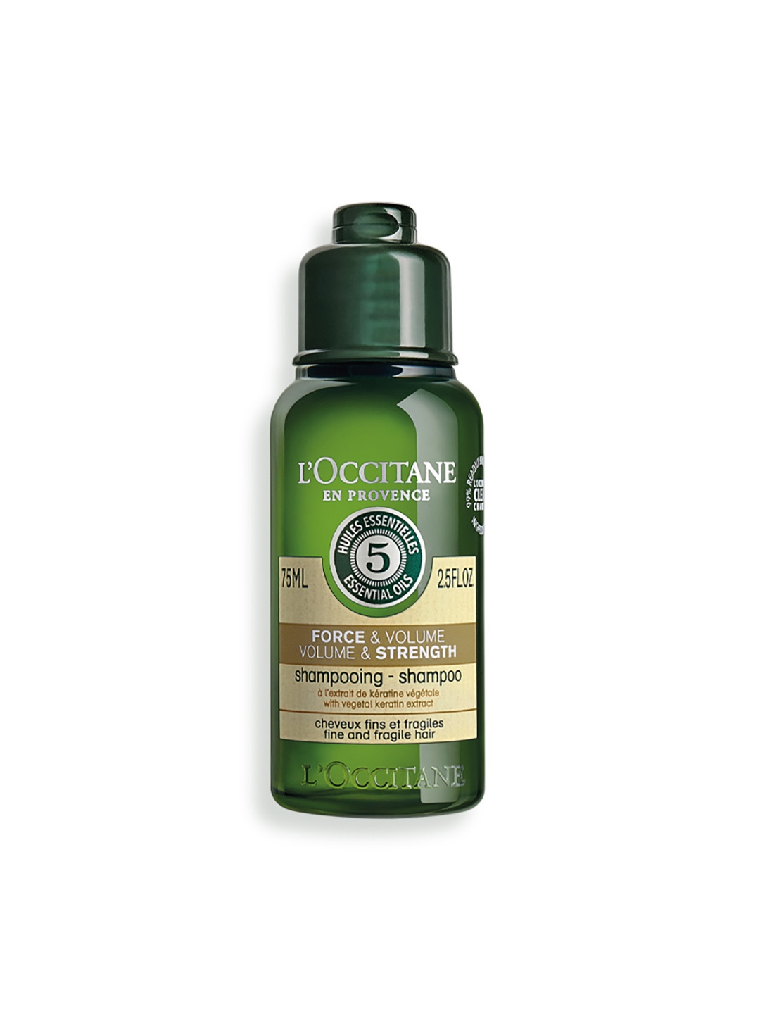 

LOccitane en Provence Unisex Volume & Strength Shampoo 75 ml, Transparent