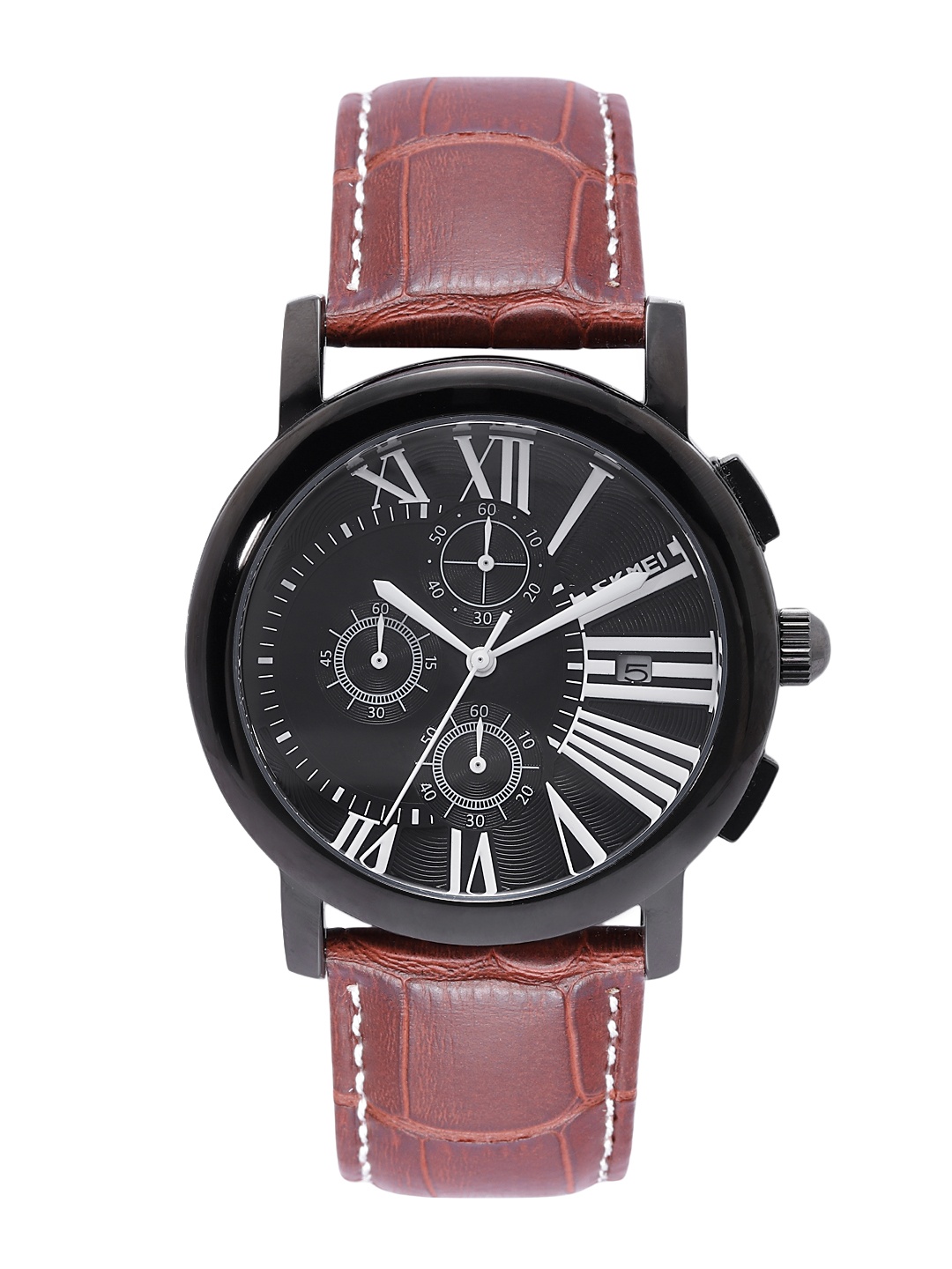 

Skmei Men Black Analogue Watch 9196