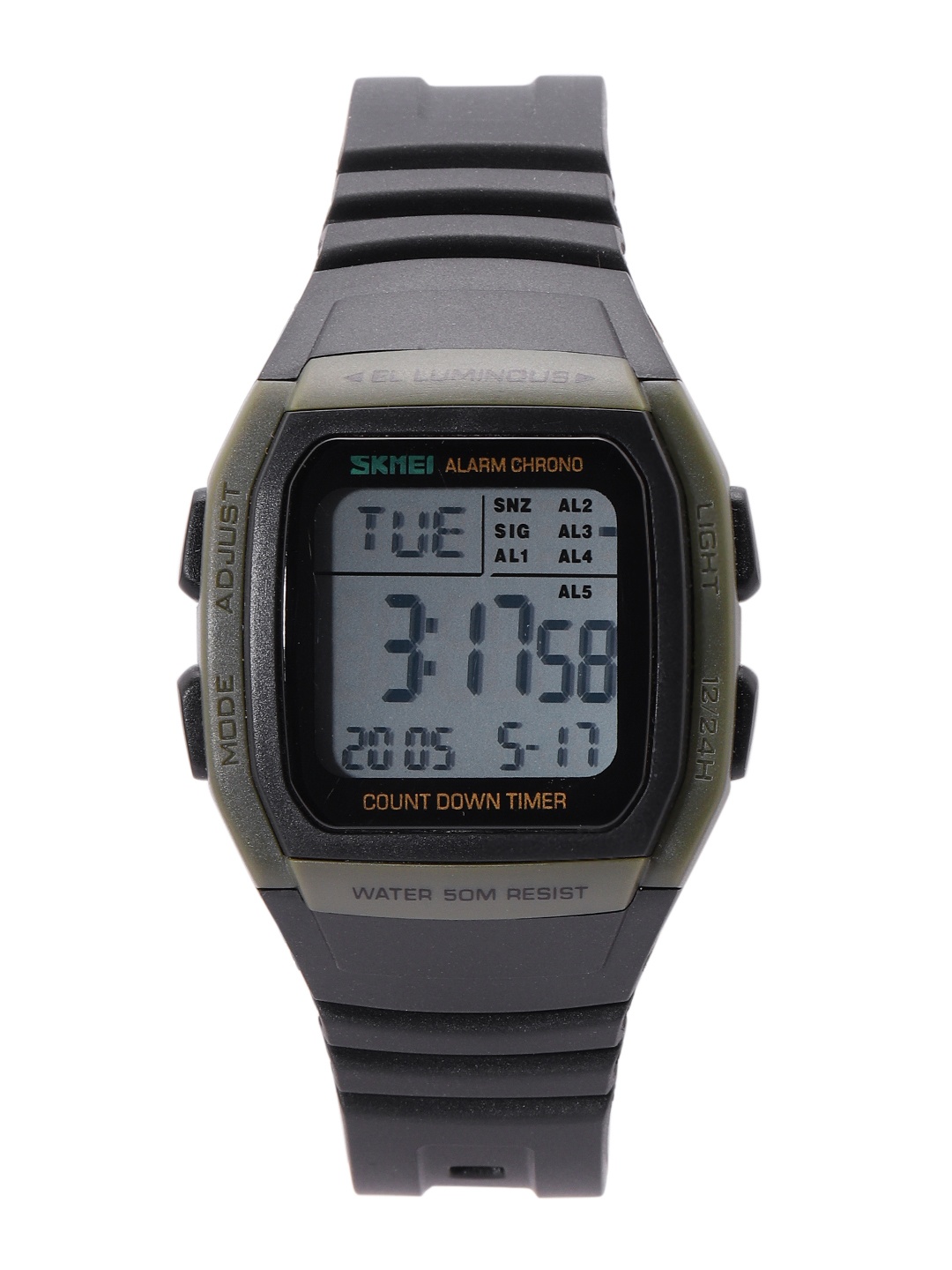 

Skmei Men Black Analogue Watch 1278