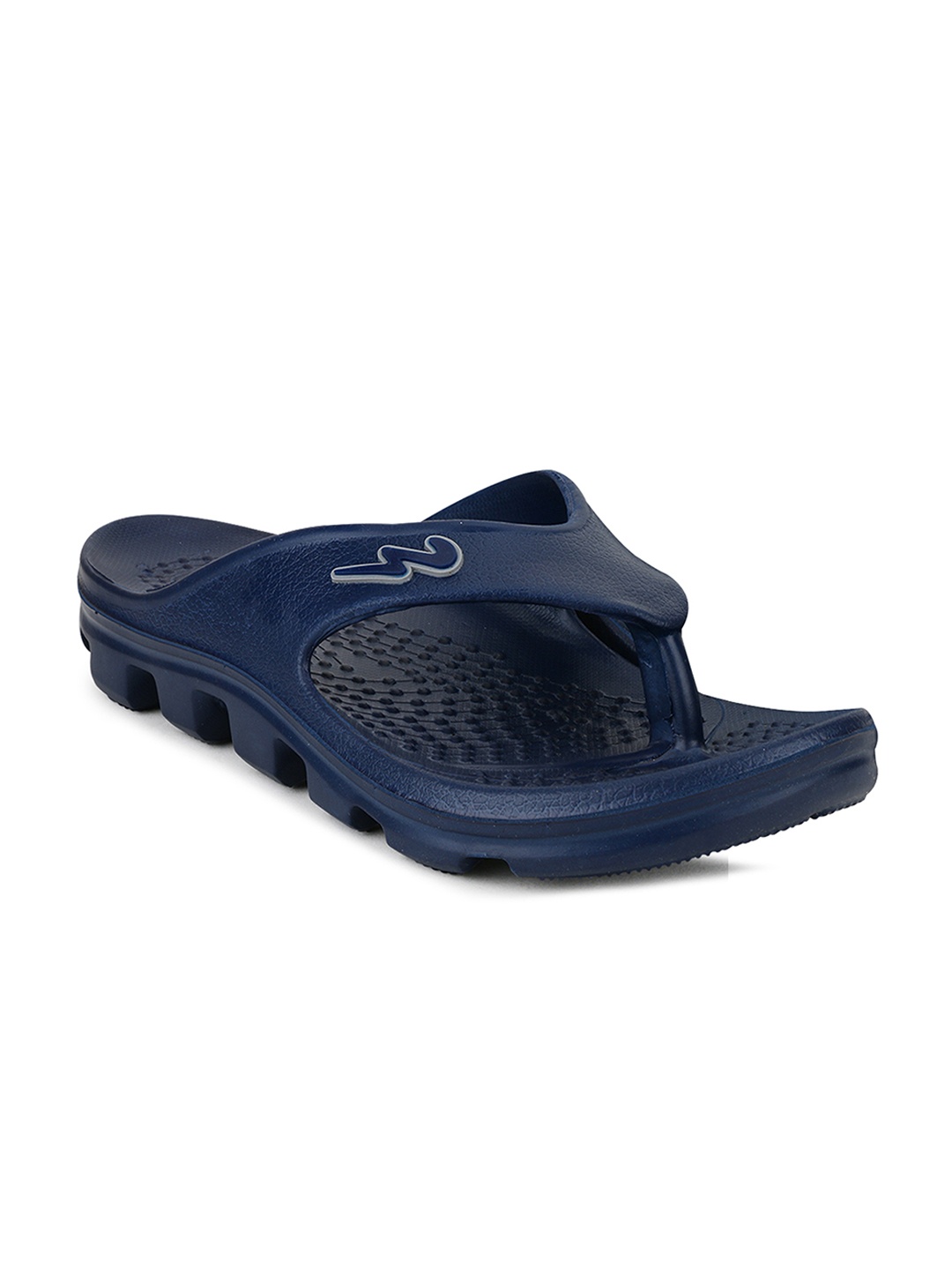 

Campus Men Navy Blue Solid Thong Flip-Flops