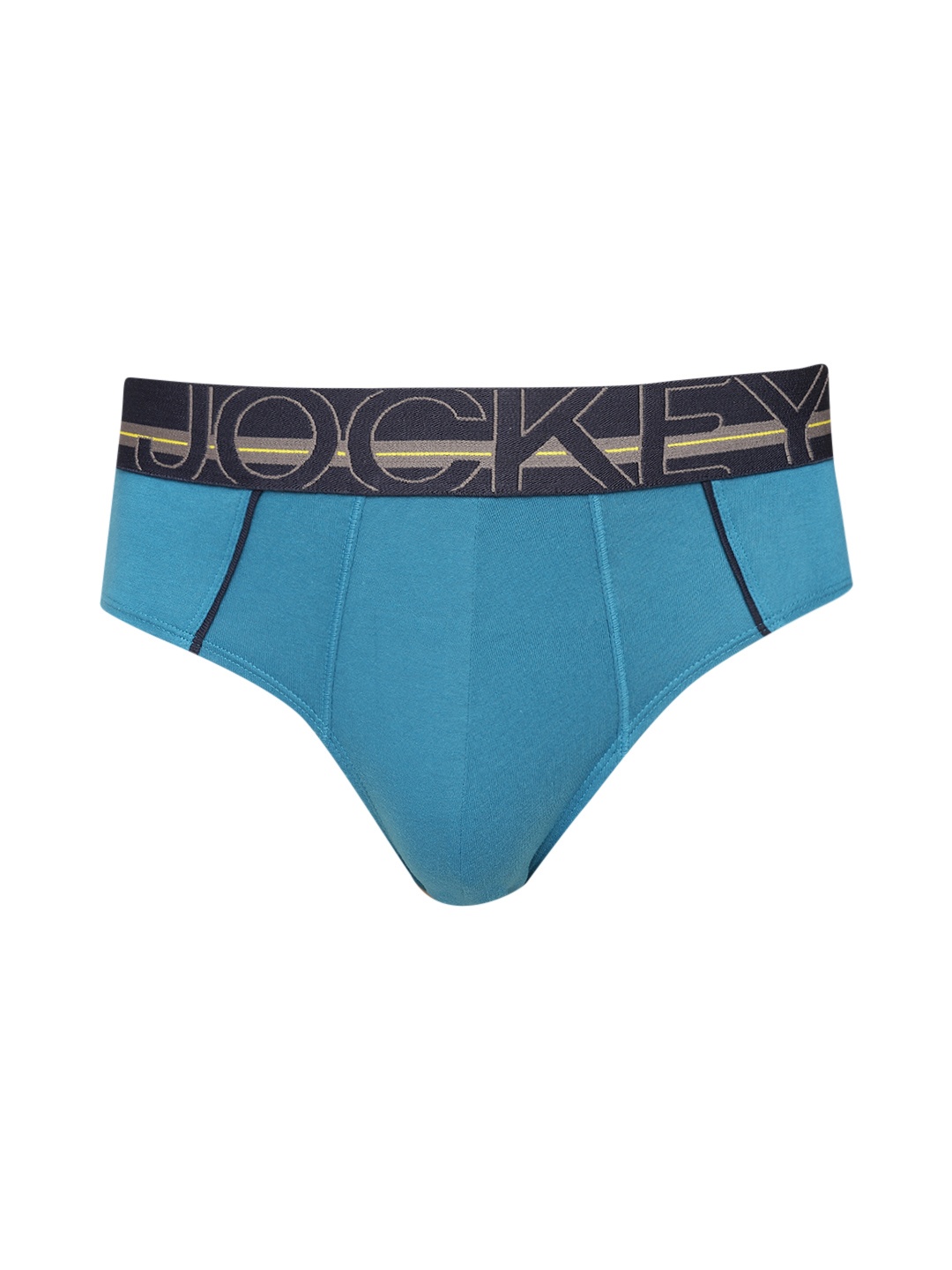 

Jockey Men Teal Blue Super Combed Cotton Solid Briefs US17-0101-CLSTL