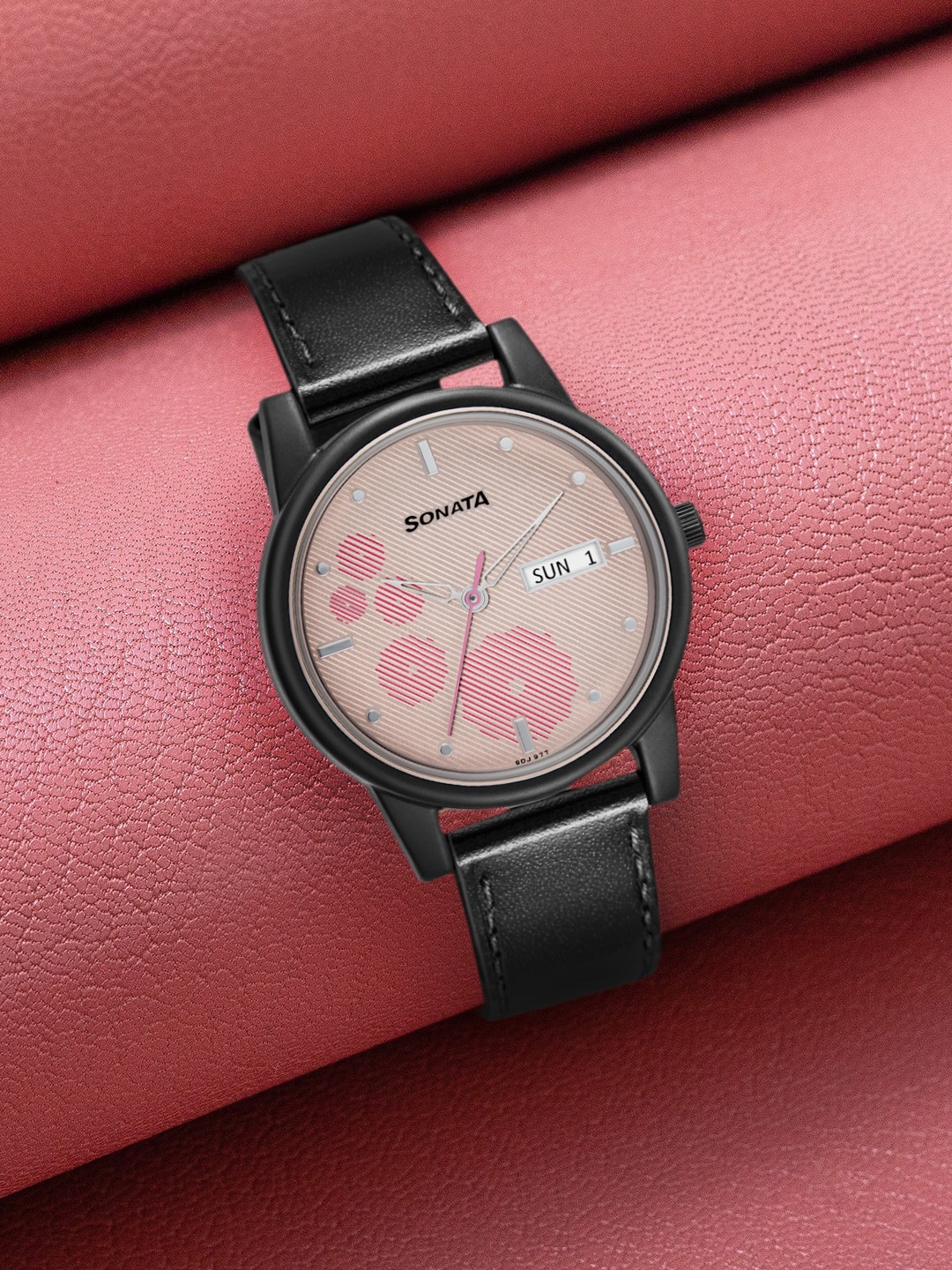 

Sonata Women Pink Analogue Watch 87031PL04W
