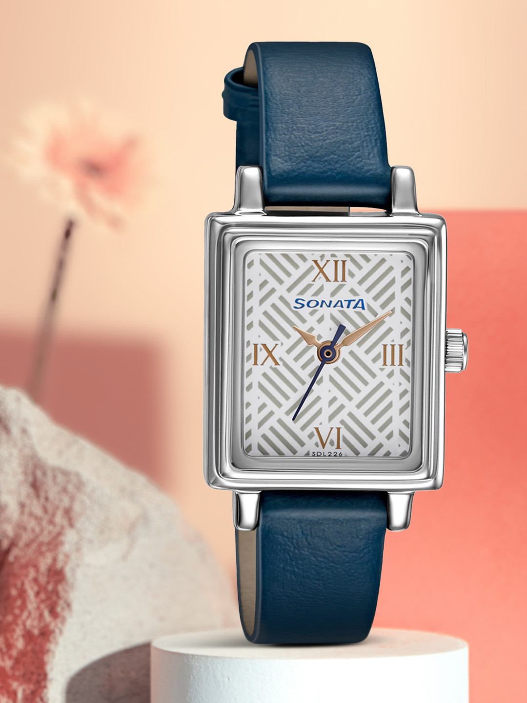 

Sonata Women White Analogue Watch 8080SL04