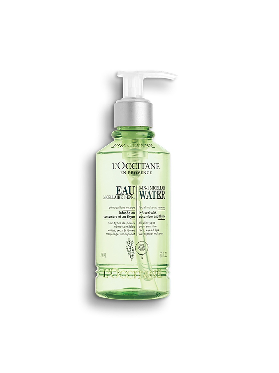 

LOccitane en Provence Unisex 3-In-1 Micellar Water 200 ml, Transparent