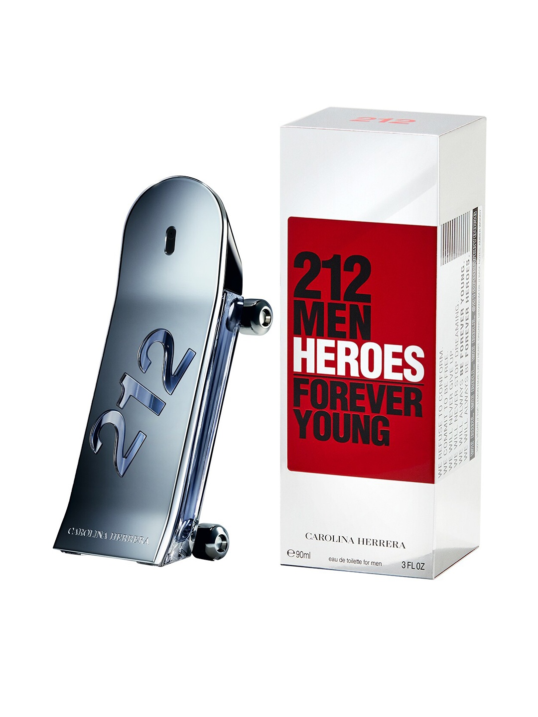 

Carolina Herrera 212 Heroes Eau De Toilette 50ml, Charcoal