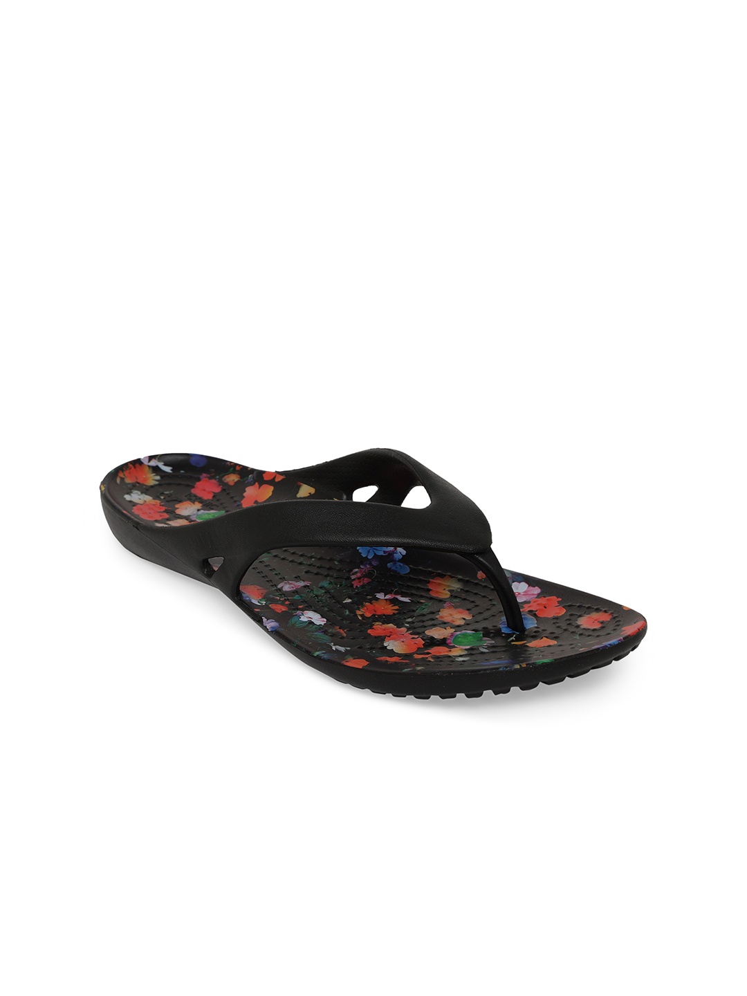 

Crocs Kadee Women Red Black Printed Thong Flip-Flops