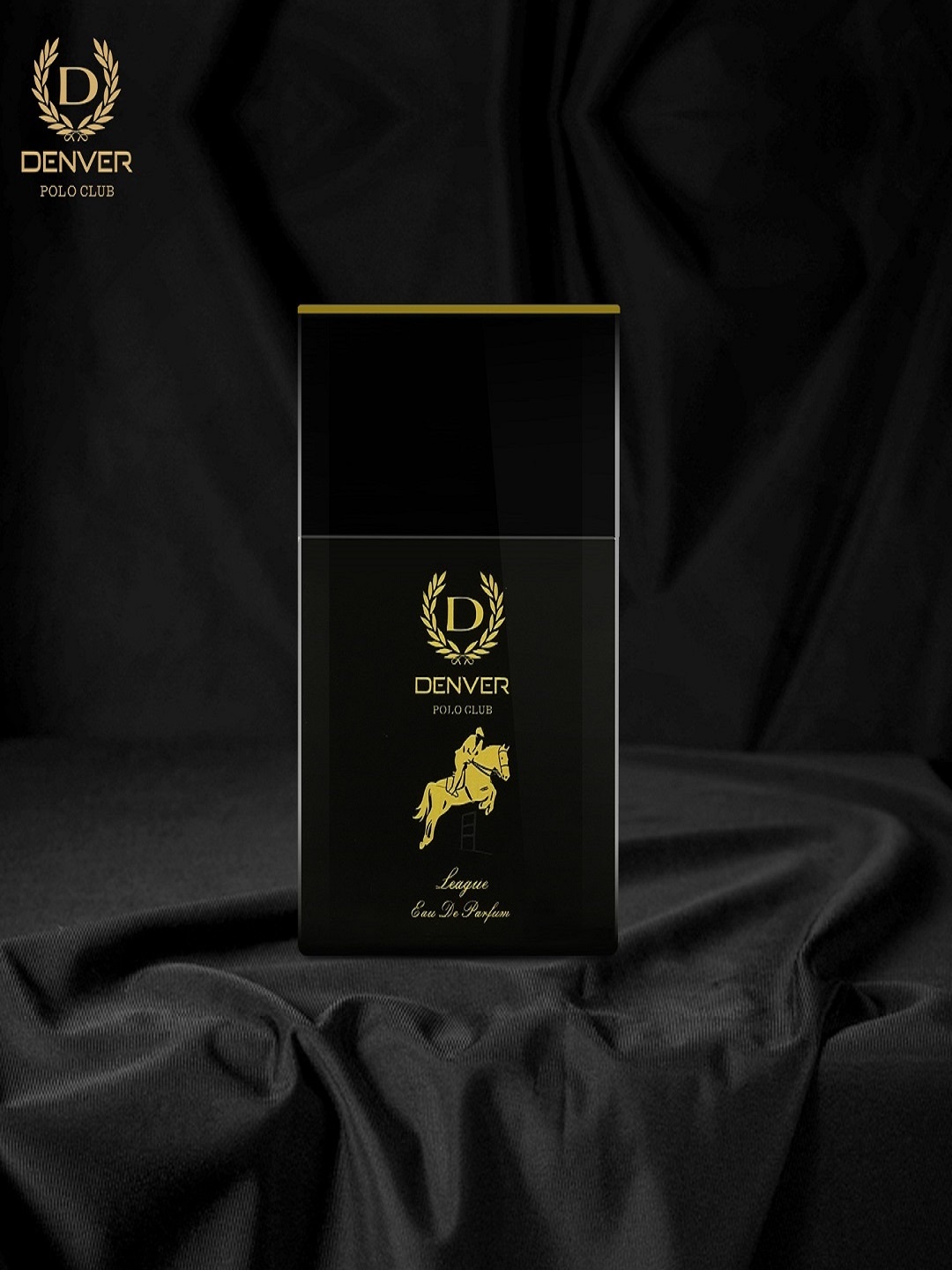 

Denver Men Polo Club Eau de Parfum - League - 60 ml, Black
