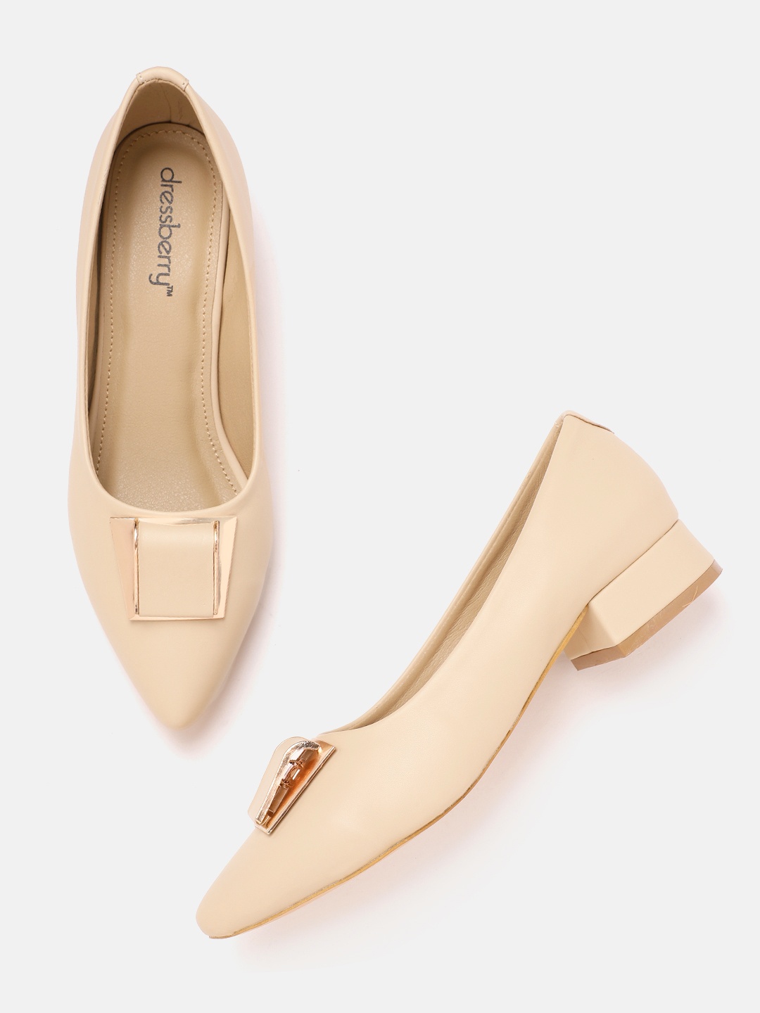 

DressBerry Women Pumps, Beige