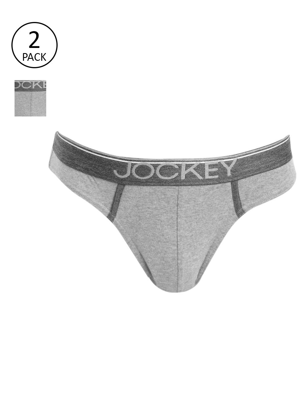 

Jockey Men Pack of 2 Assorted Briefs 8044-0201