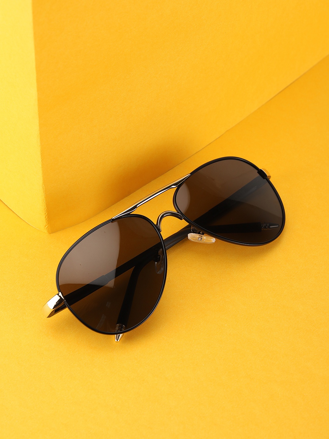 

Carlton London Women UV Protected Aviator Sunglasses 8701-C2, Charcoal