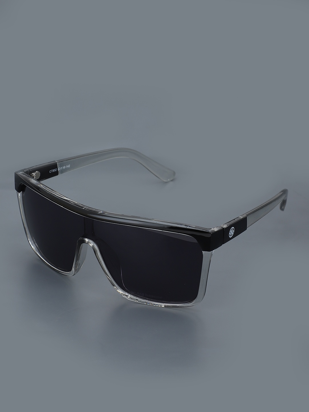 

Carlton London Men UV Protected Shield Sunglasses-802-C1, Grey