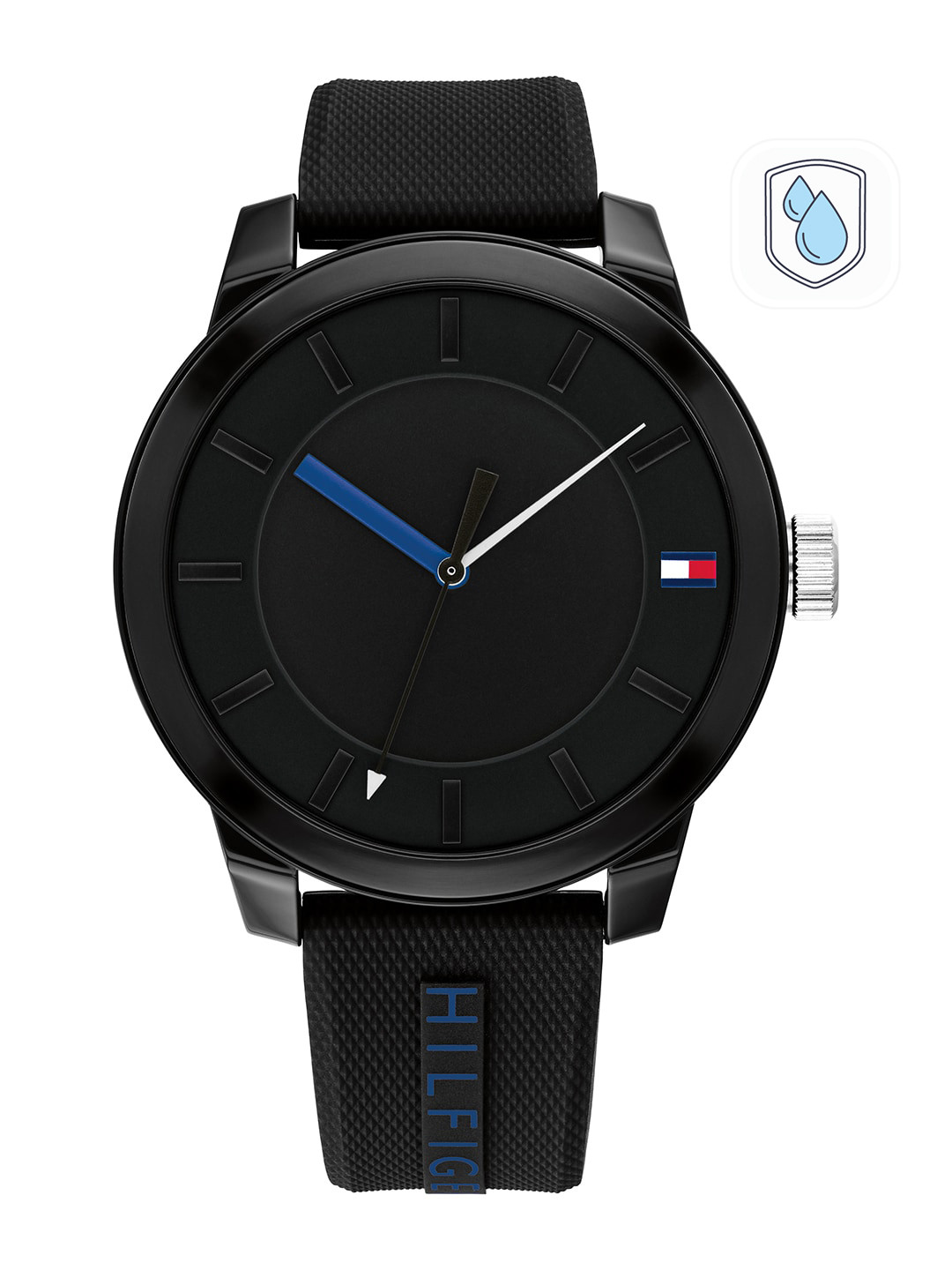 

Tommy Hilfiger Men Black Analogue Watch TH1791744