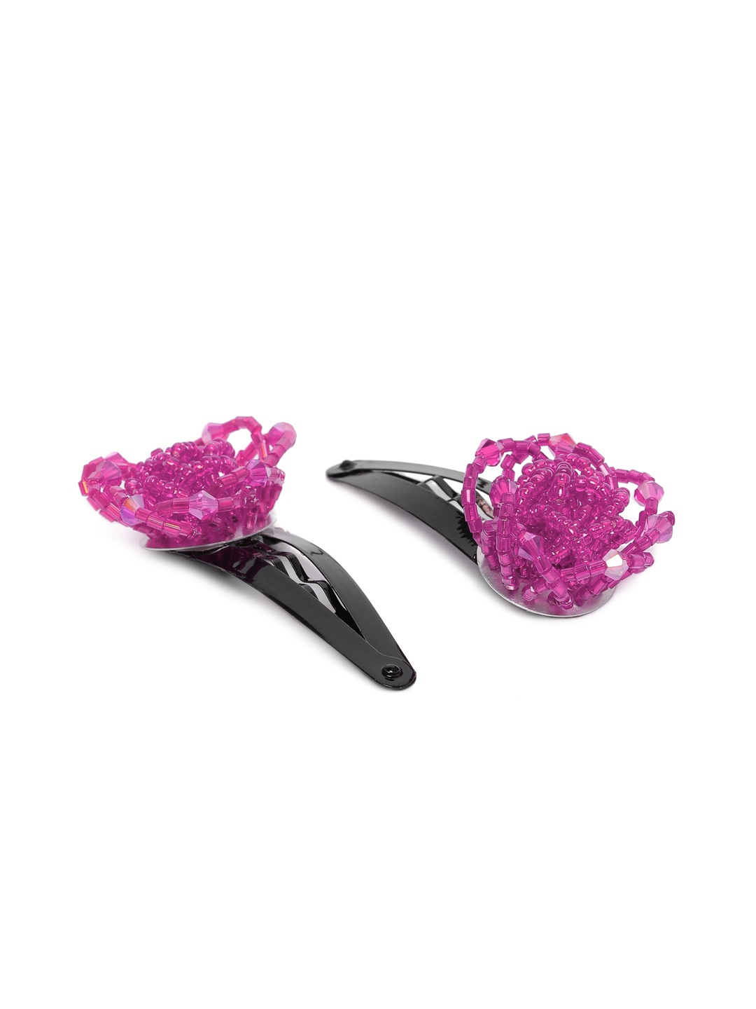 

AccessHer Purple Beaded Tic Tac Hair Clip