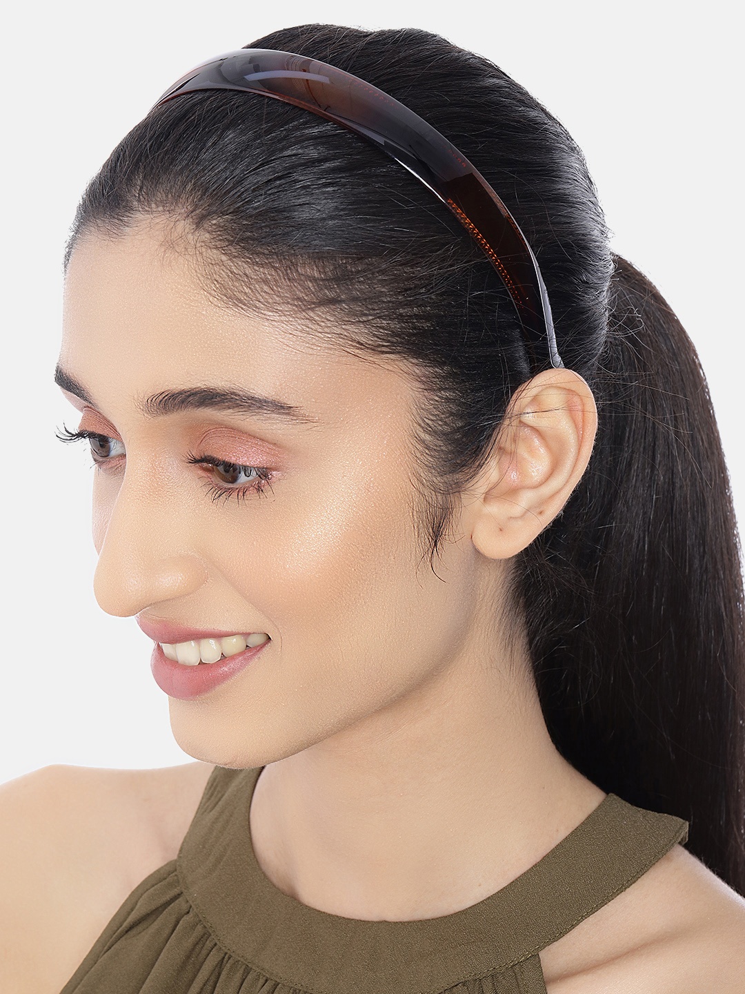 

AccessHer Women Brown Hairband