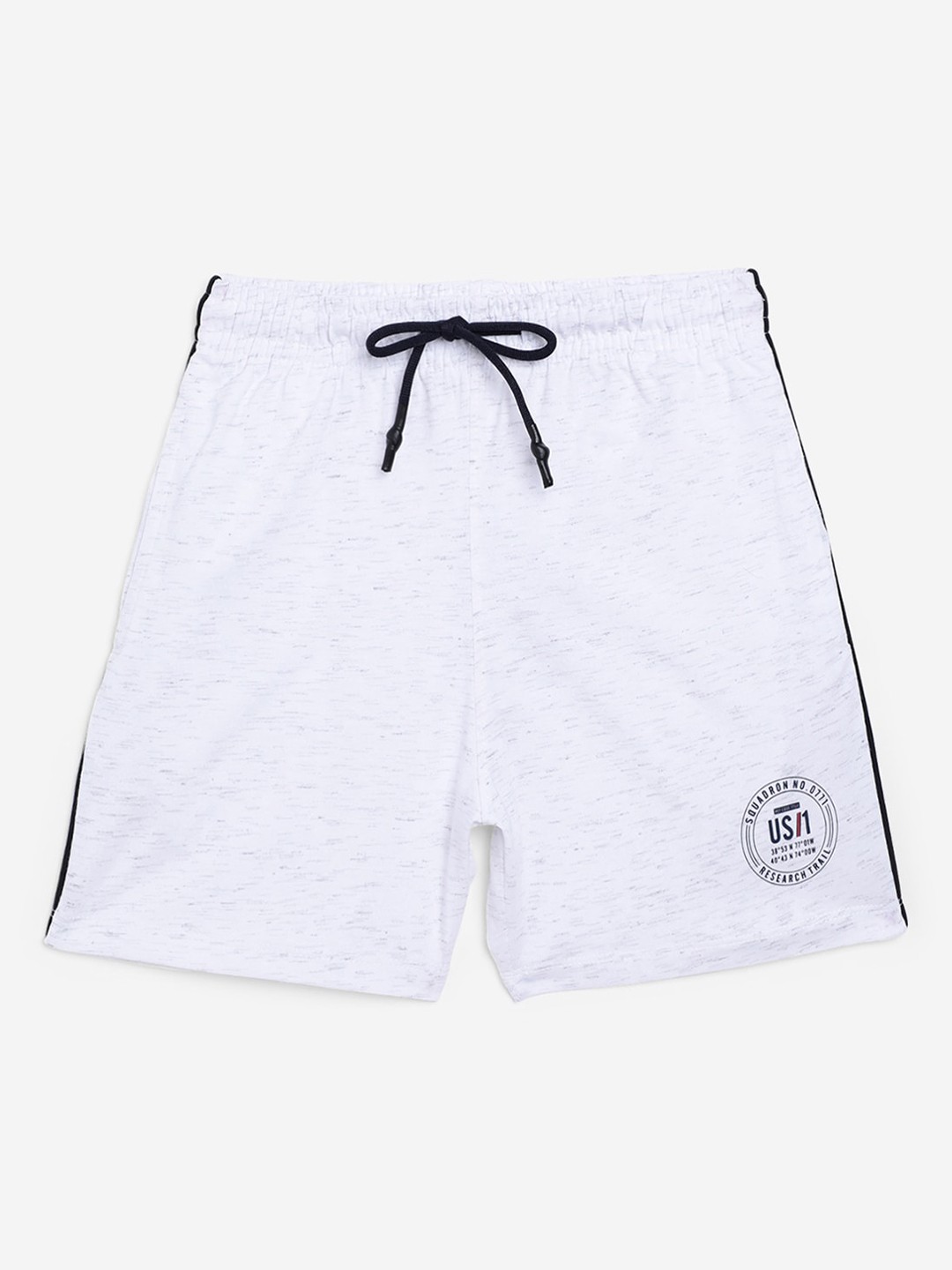 

Octave Boys White Solid Regular Fit Sports Shorts