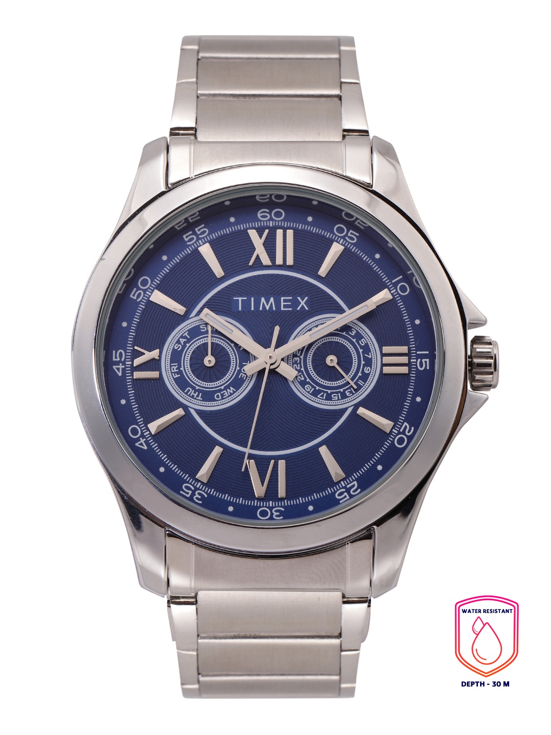 

Timex Men Blue Analogue Watch - TW000X122