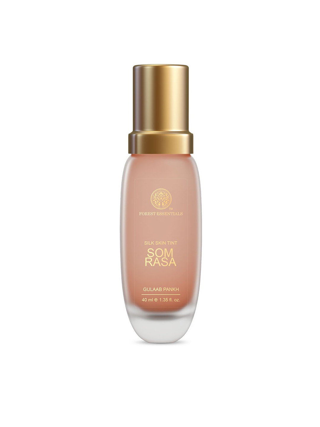 

Forest Essentials Som Rasa Silk Skin Tint Foundation 40ml - Gulaab Pankh, Peach