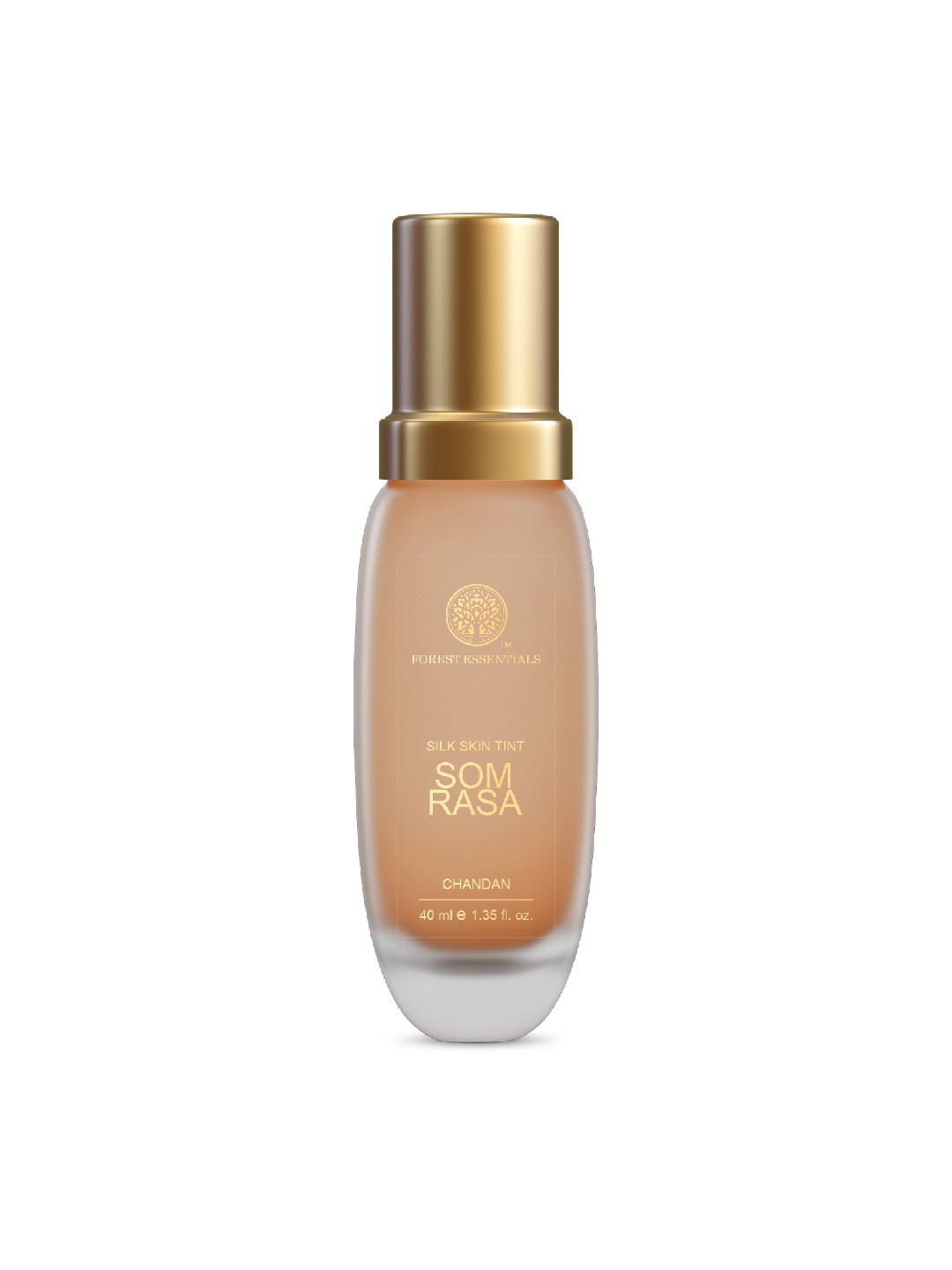 

Forest Essentials Som Rasa Silk Skin Tint Foundation 40ml - Chandan, Nude