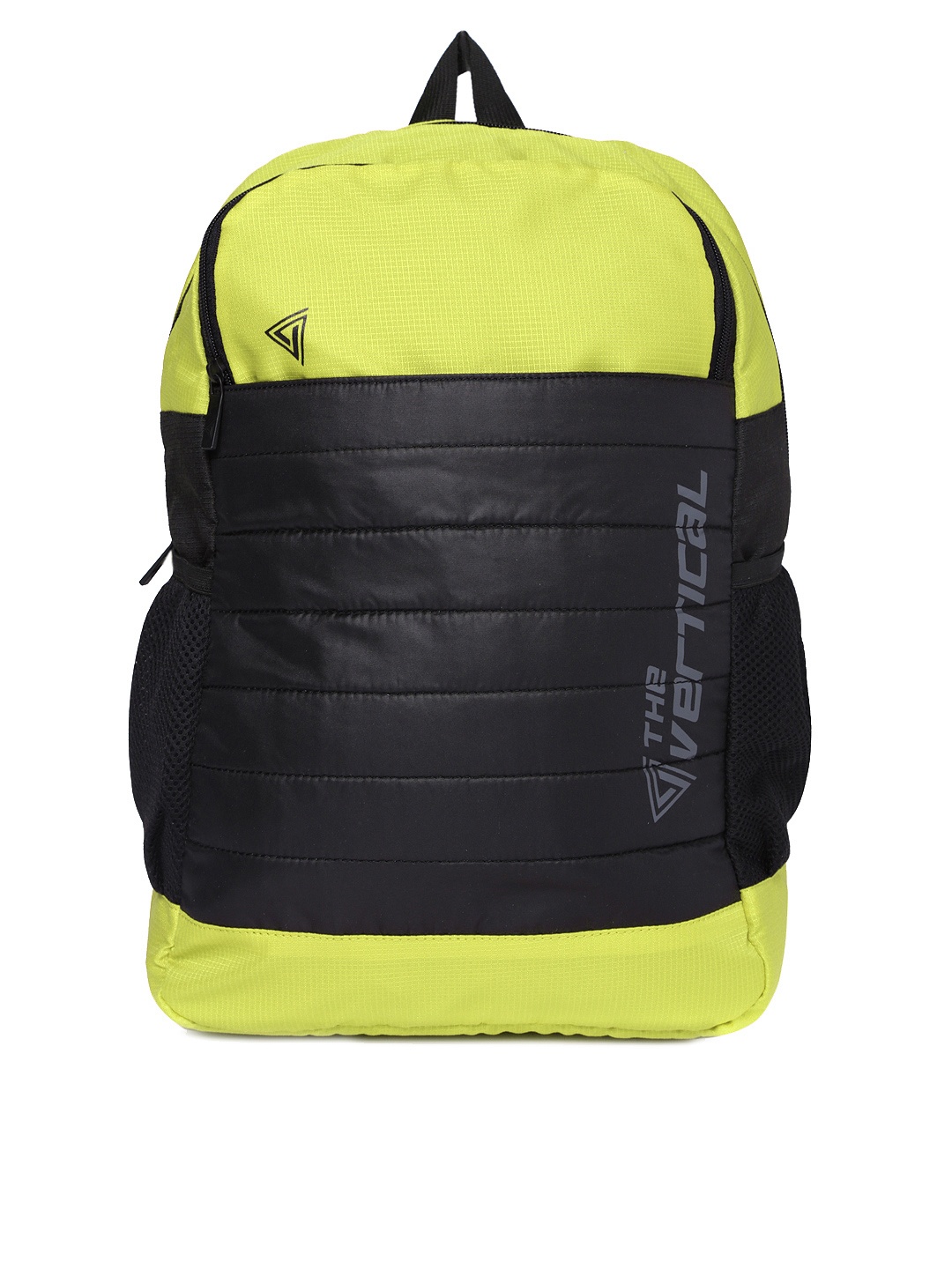 

THe VerTicaL Unisex Lime Green & Black Laptop Backpack