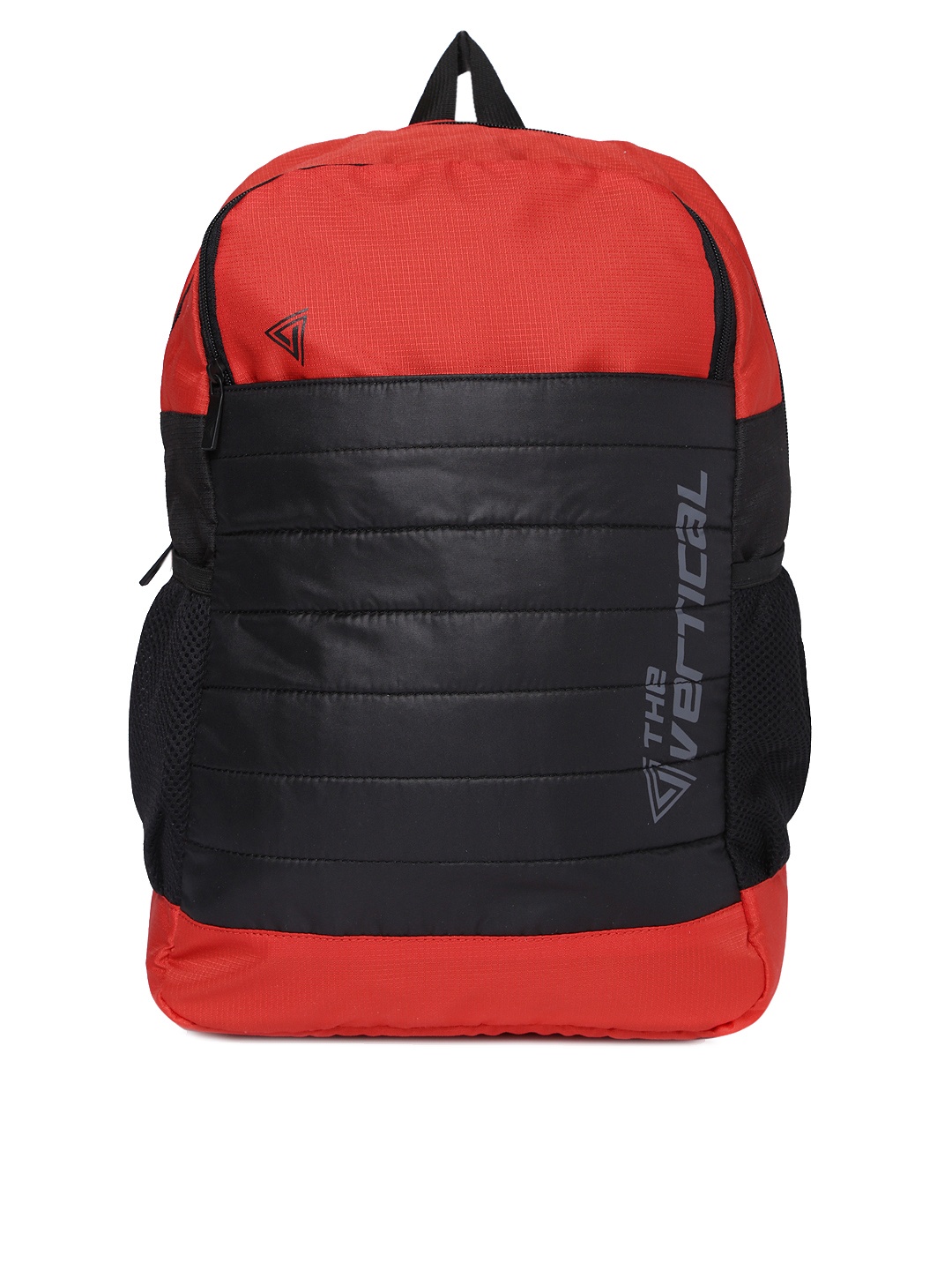 

THe VerTicaL Unisex Red & Black Laptop Backpack