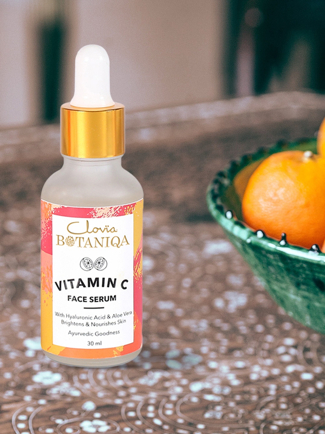 

Clovia BOTANIQA Vit C Skin Brightening Face Serum - Hyaluronic Acid - 30 ml, Transparent