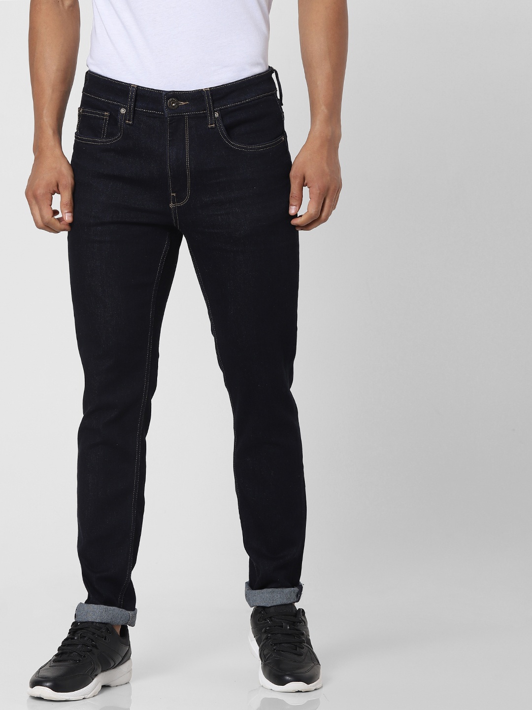 

Jack & Jones Men Blue Slim Fit Low-Rise Stretchable Jeans