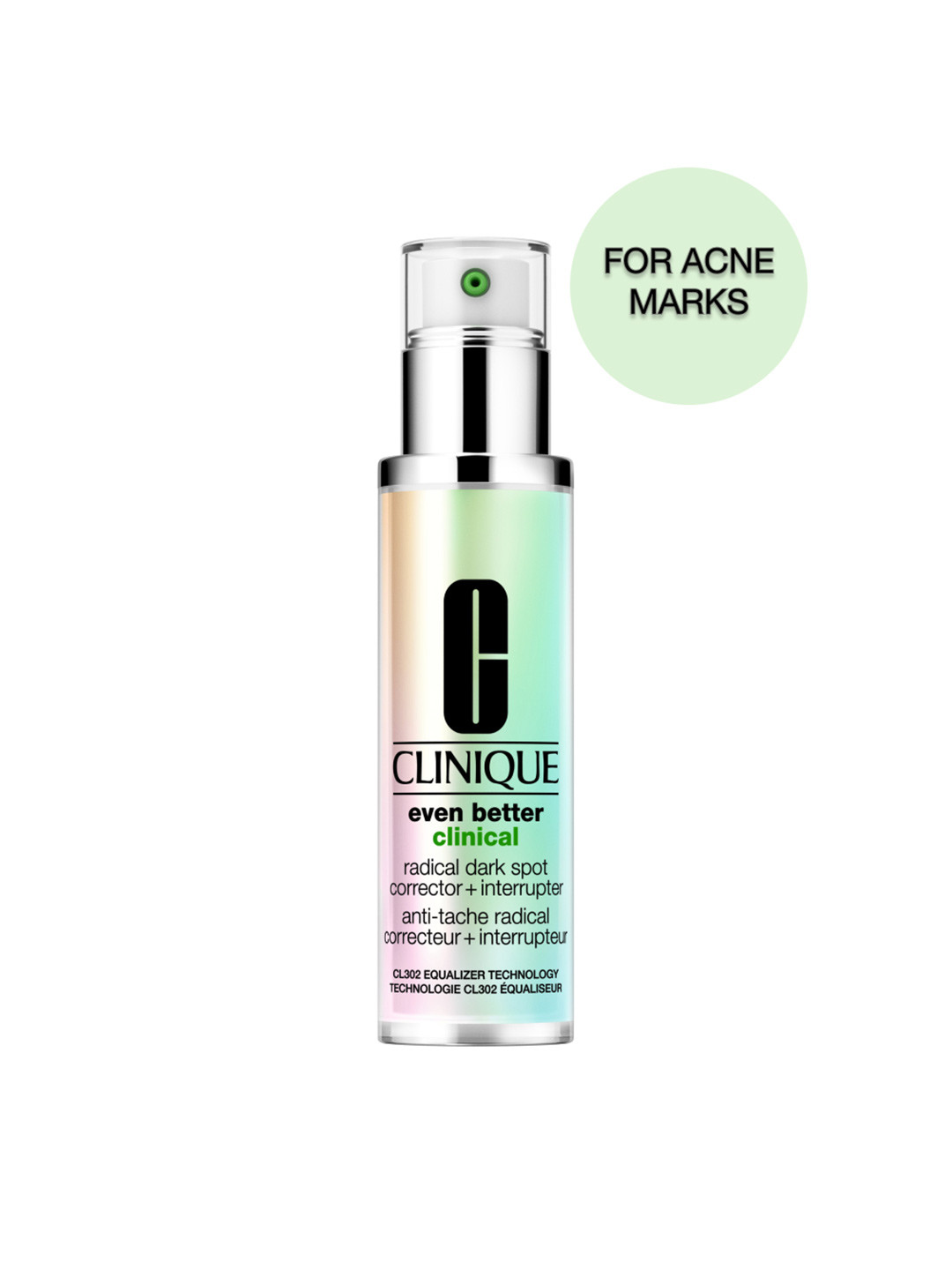 

Clinique Even Better Clinical Radical Dark Spot Corrector + Interrupter 30 ml, Green
