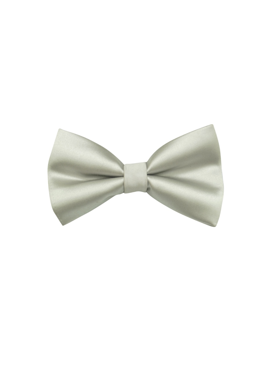 

The Tie Hub Grey Solid Pre-Tied Bow Tie