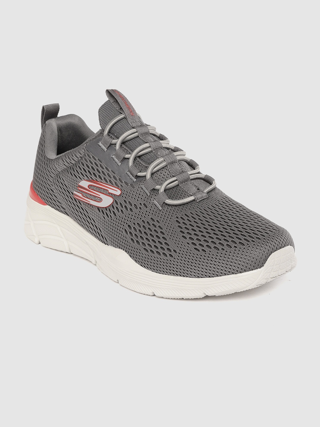 

Skechers Men Grey Woven Design Equalizer 4.0 - Wraithern Sneakers