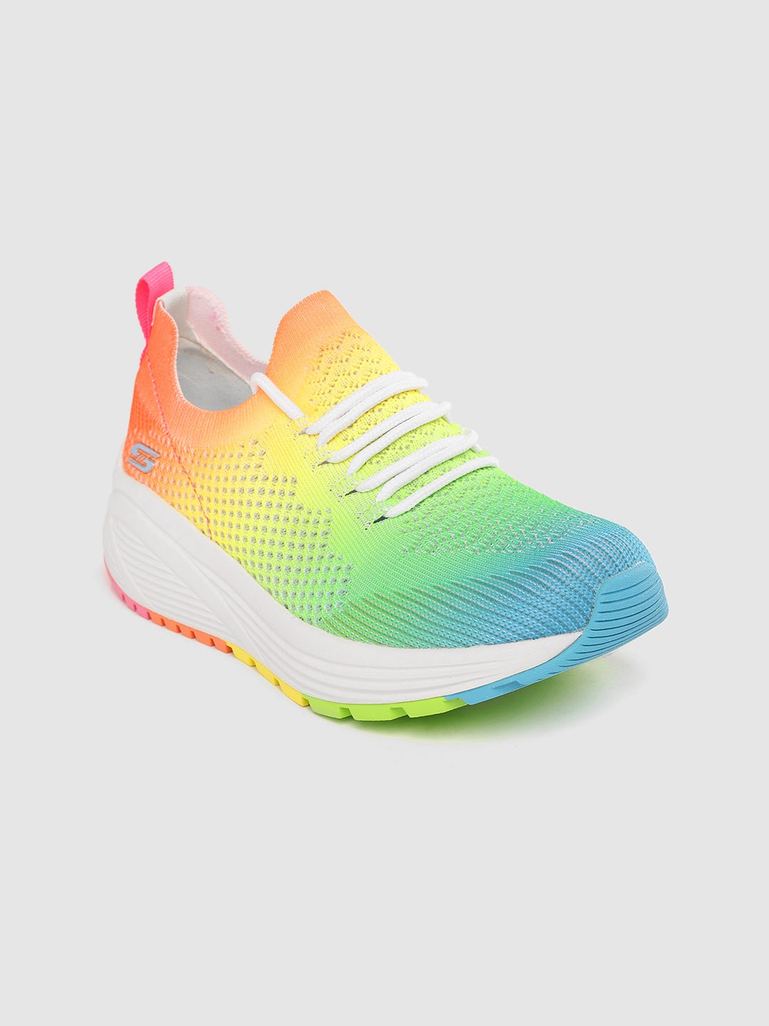 

Skechers Women Multi-Coloured Woven Design Bobs Sparrow 2.0 - 360 Color Sneakers