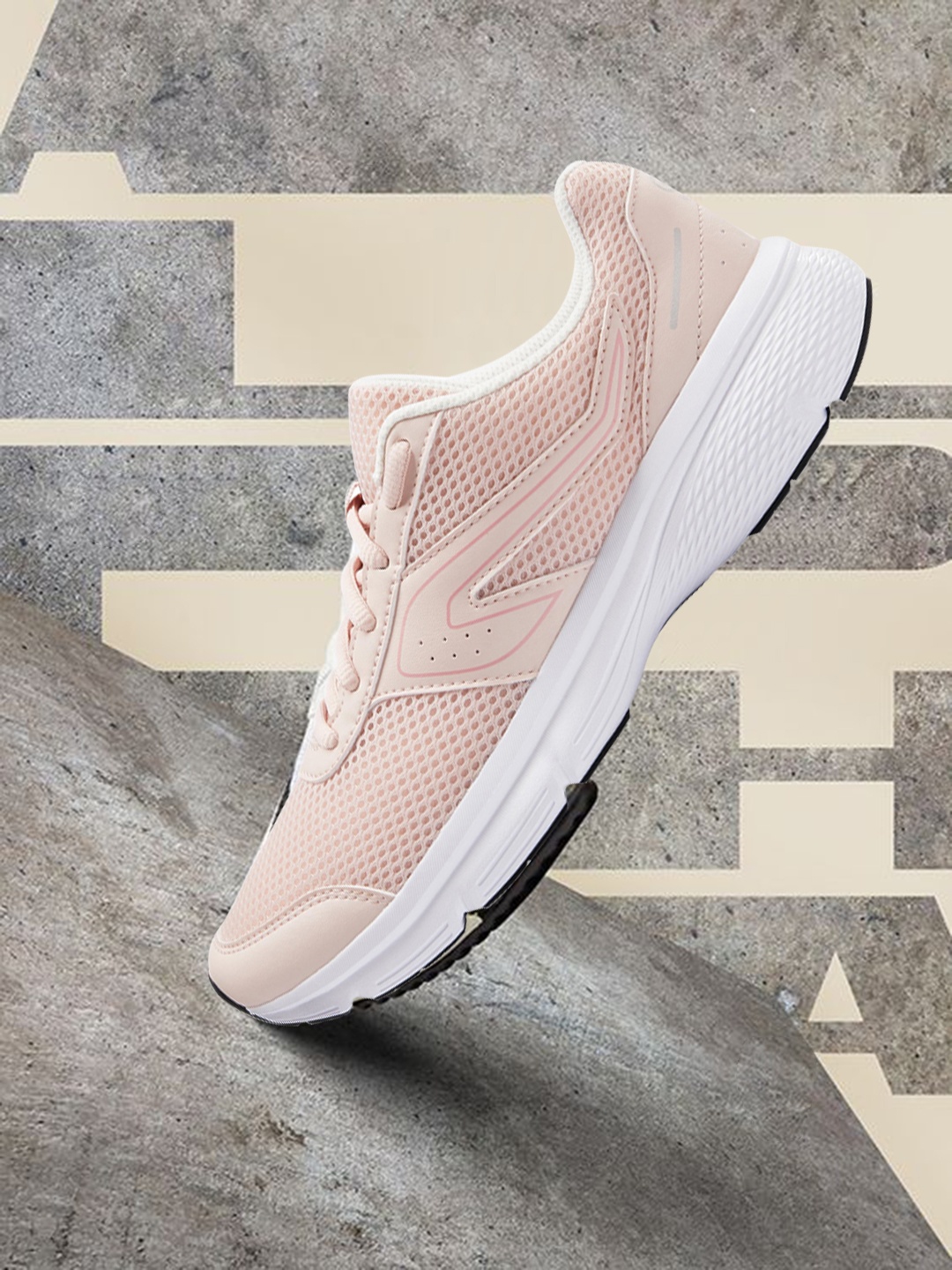 

Kalenji By Decathlon Women Pink Synthetic Running Shoes