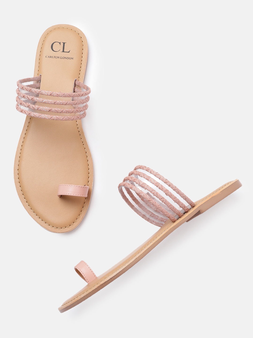 

Carlton London Women Pink One Toe Flats