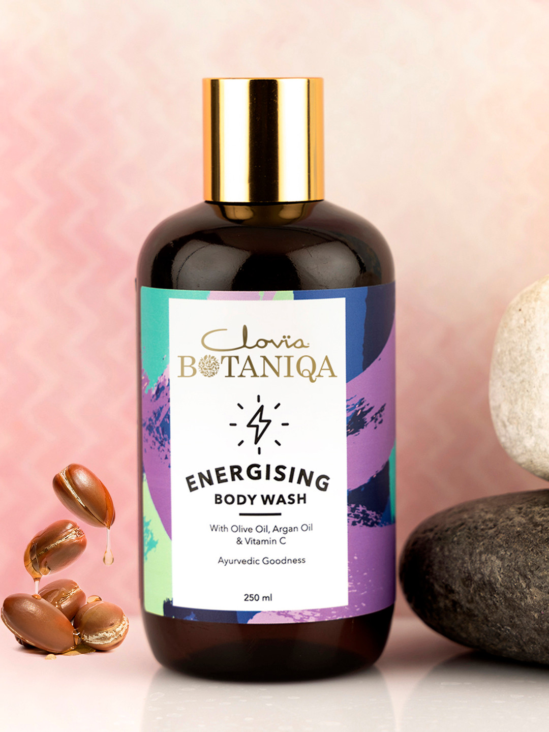 

Clovia BOTANIQA Olive & Argan Oil Energising Body Wash 250 ml, White