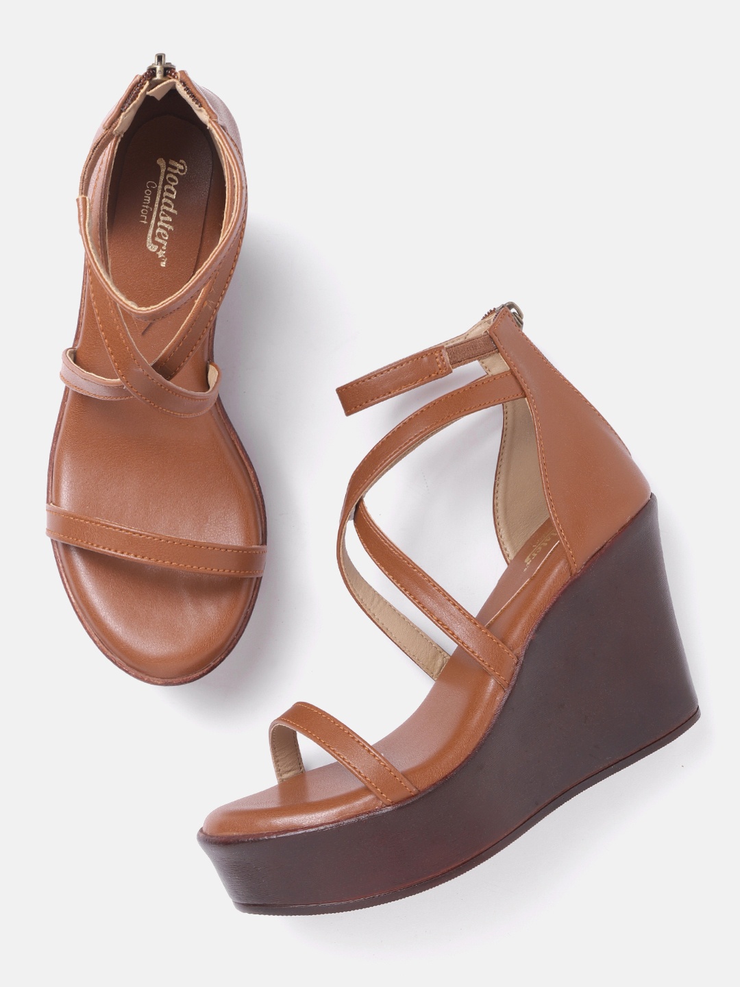 

Roadster Women Brown Solid Wedges