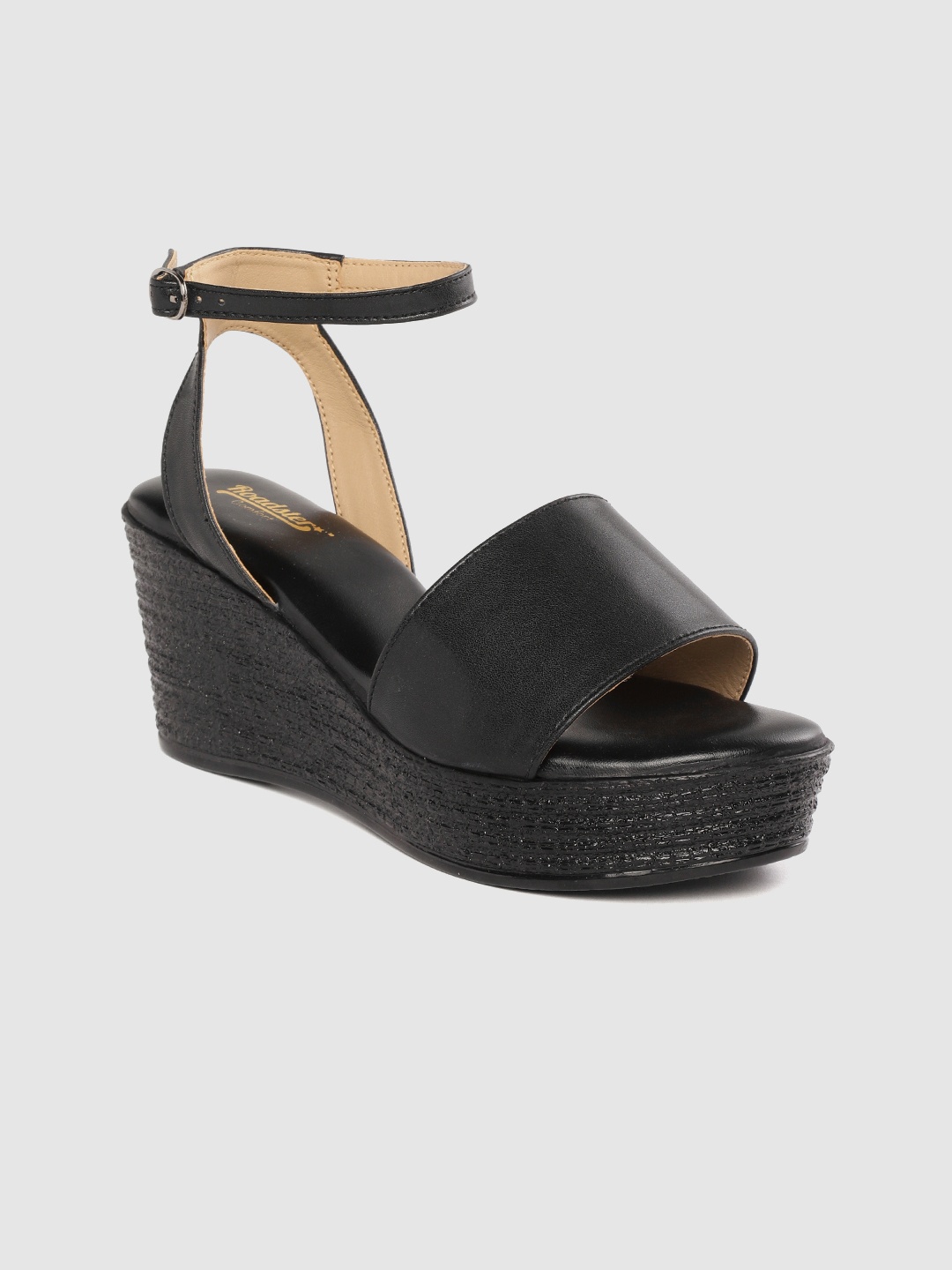 

Roadster Women Black Solid Wedges