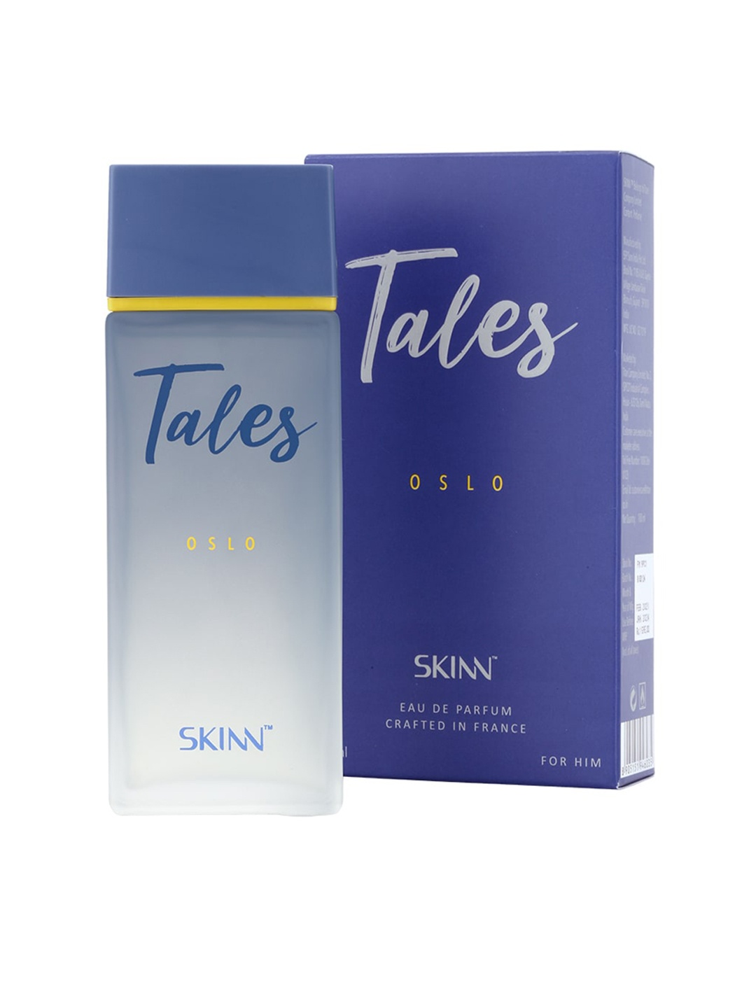 

SKINN Men Tales Oslo Perfume 100ml, Blue