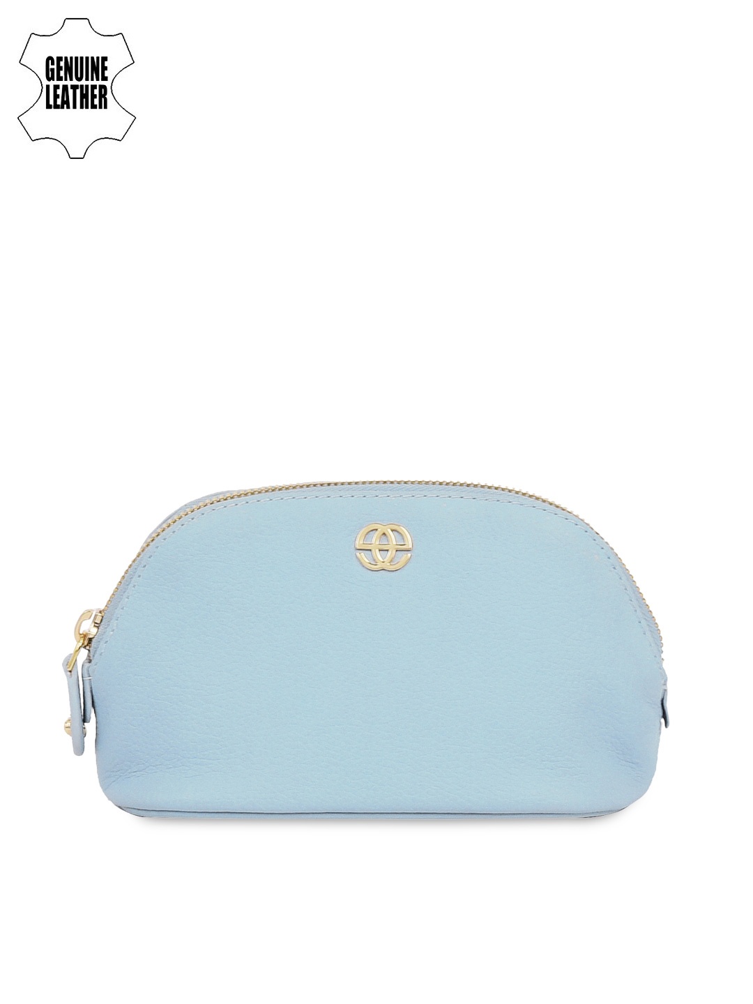 

Eske Women Blue Leather Pouch