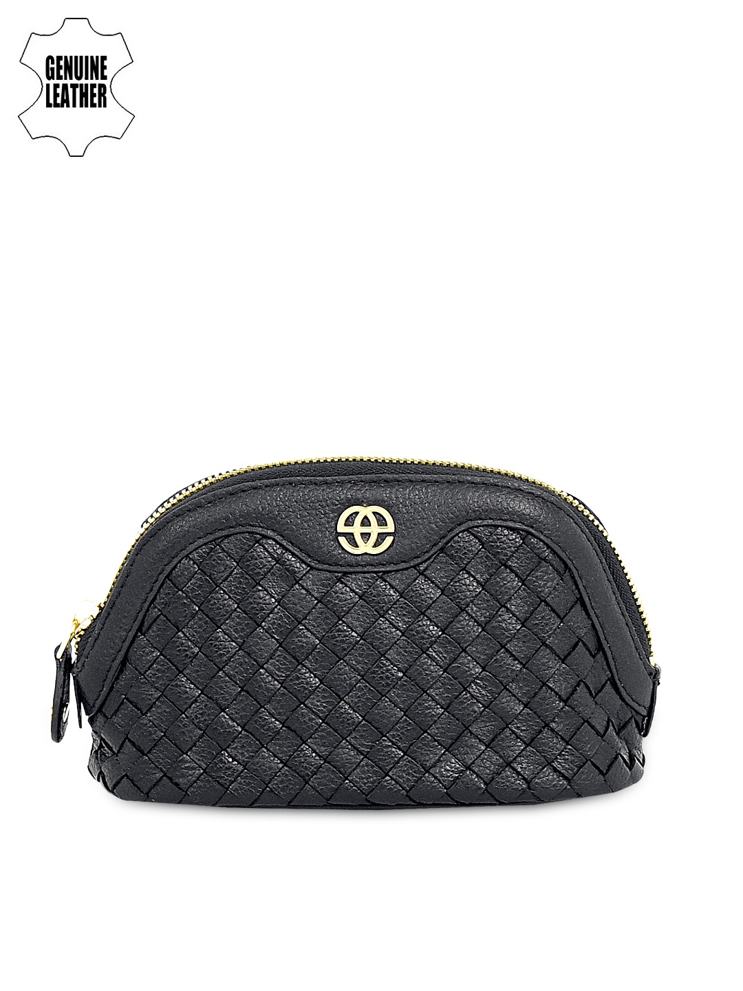 

Eske Women Black Genuine Leather Pouch