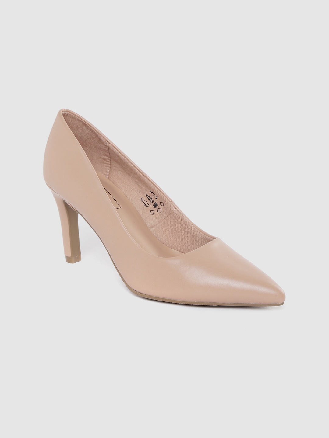 

Marks & Spencer Women Nude-Coloured Solid Pumps