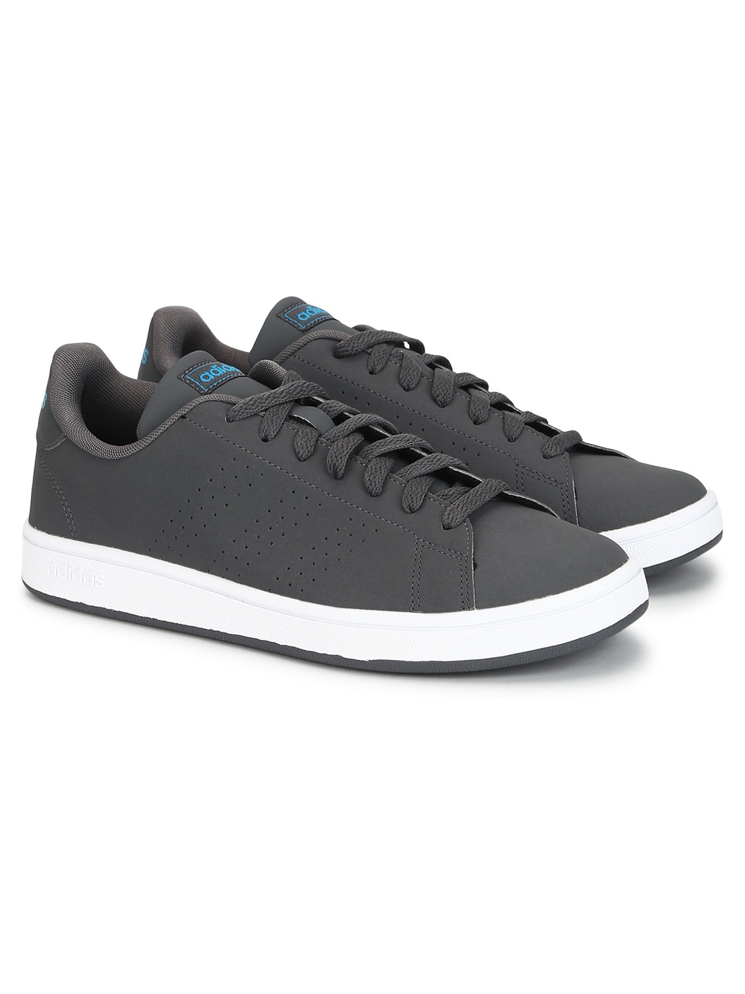 

ADIDAS Men Grey Solid ADVANTAGE BASE Tennis Shoes
