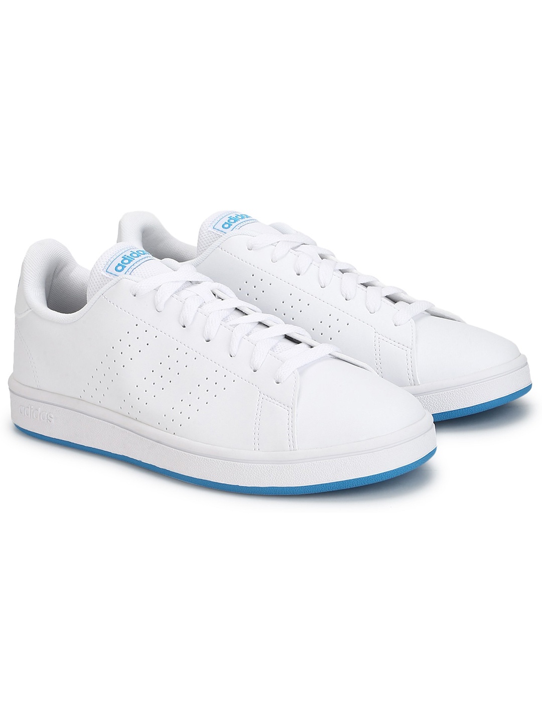 

ADIDAS Men White Solid ADVANTAGE Tennis Shoes