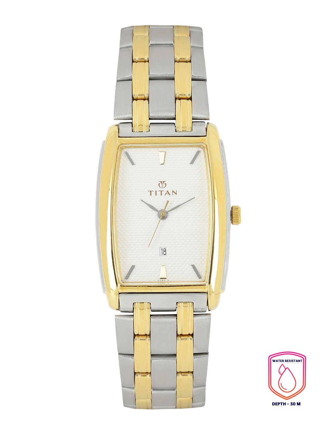 

Titan Royal Men Off White Analogue watch NL1163BM01