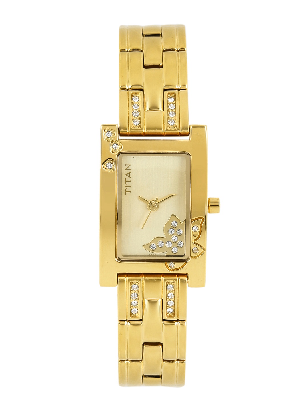 

Titan Raga Women Gold-Toned Dial Watch NF9716YM01J