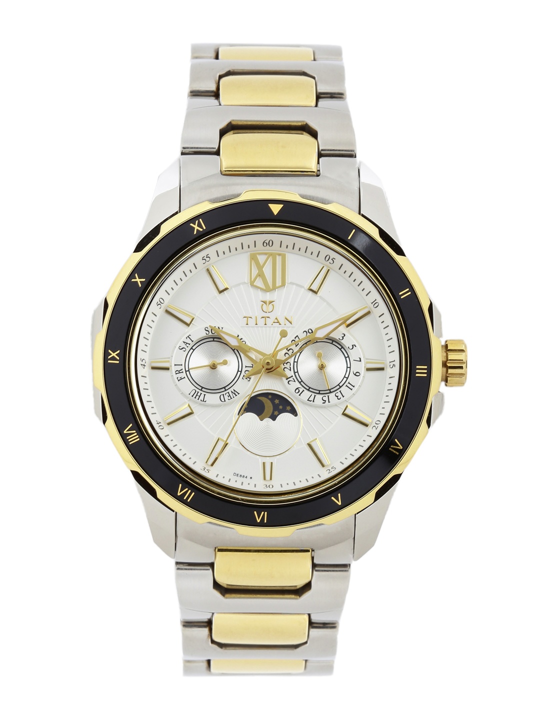 

Titan Men White Dial Watch 1688KM02