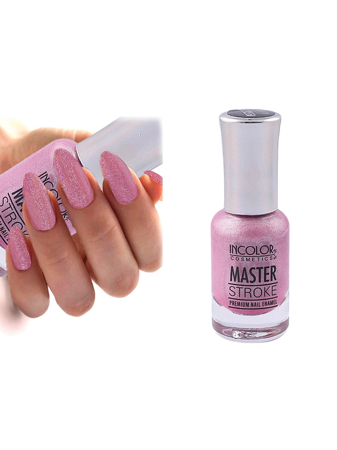 

Incolor Peach Master Stroke Sugar Nail Enamel 104, Pink