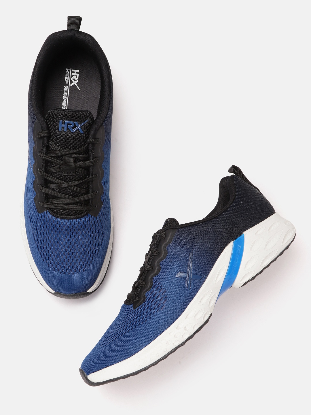

HRX by Hrithik Roshan Men Blue Knit Run 1.2 Running Shoes