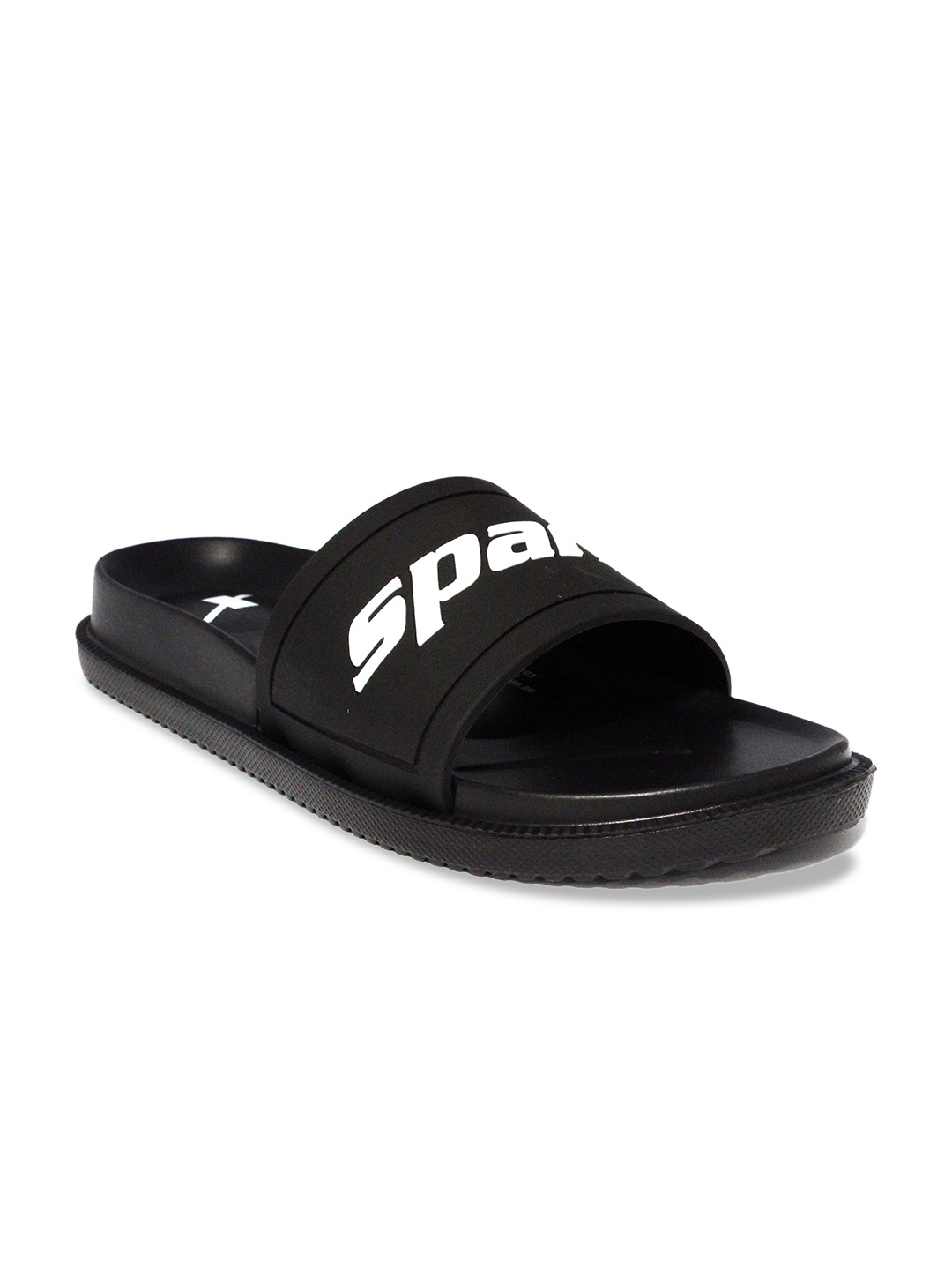 

Sparx Men Black & White Printed Sliders