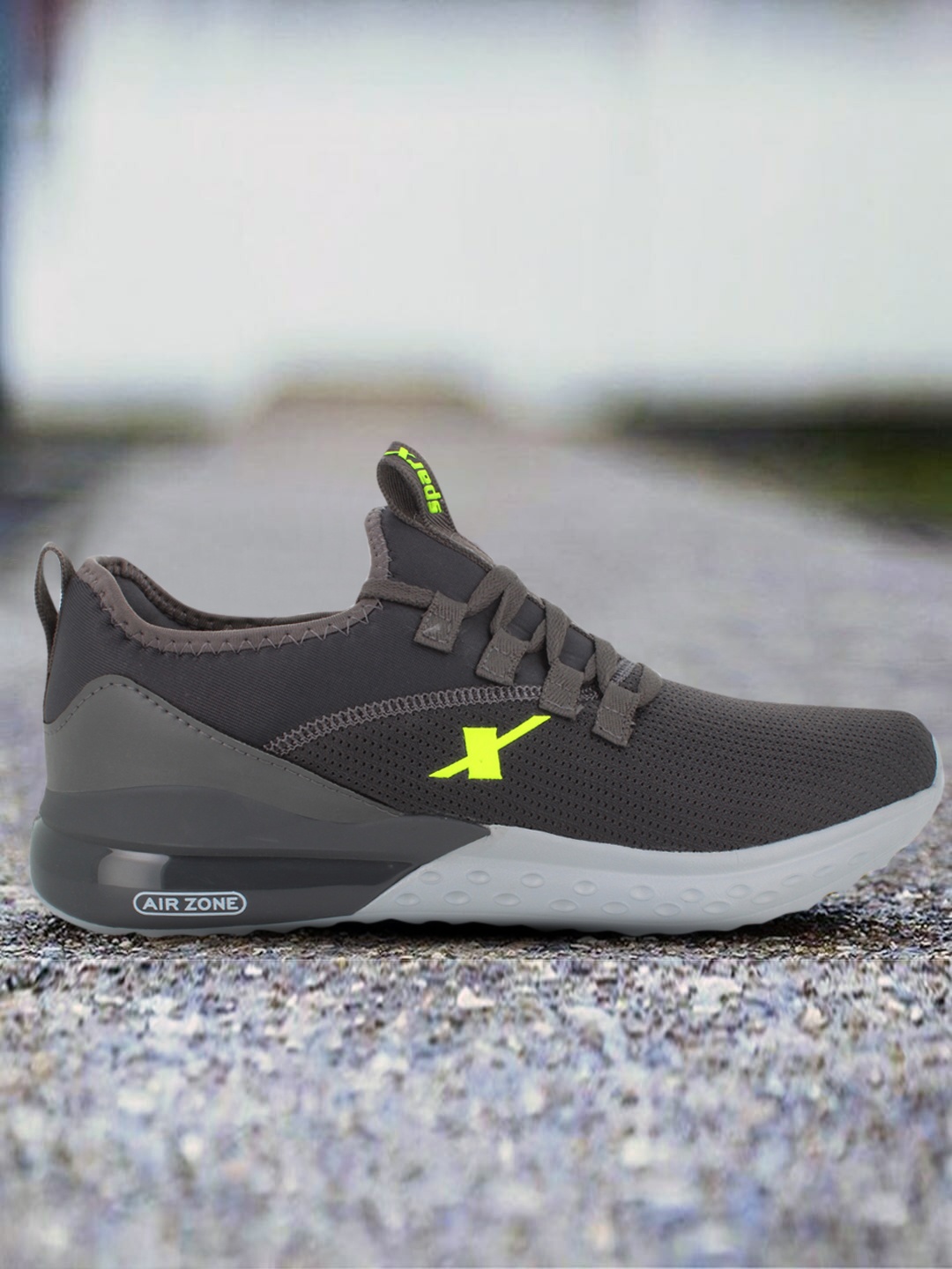 

Sparx Men Grey Mesh Running Shoes